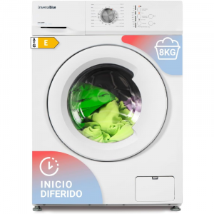 Universal Blue ARUBA 4008W 8 kg 1200 rpm Lavadora de Carga Frontal Original