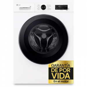 LG F4WR7013AGW 13 kg 1400 rpm Lavadora de Carga Frontal Original